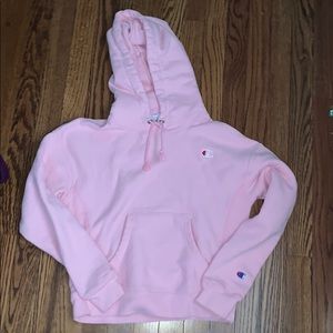 Light Pink Champion Hoodie